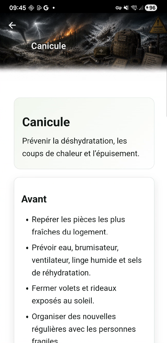 Fiche Canicule